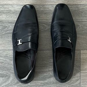 Bruno Magli Men’s leather slip-on dress shoes
